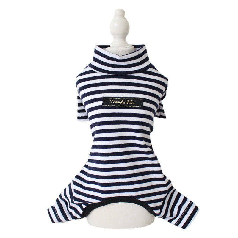 Cotton Eight-color Striped Pet Leggings - Pimmbi