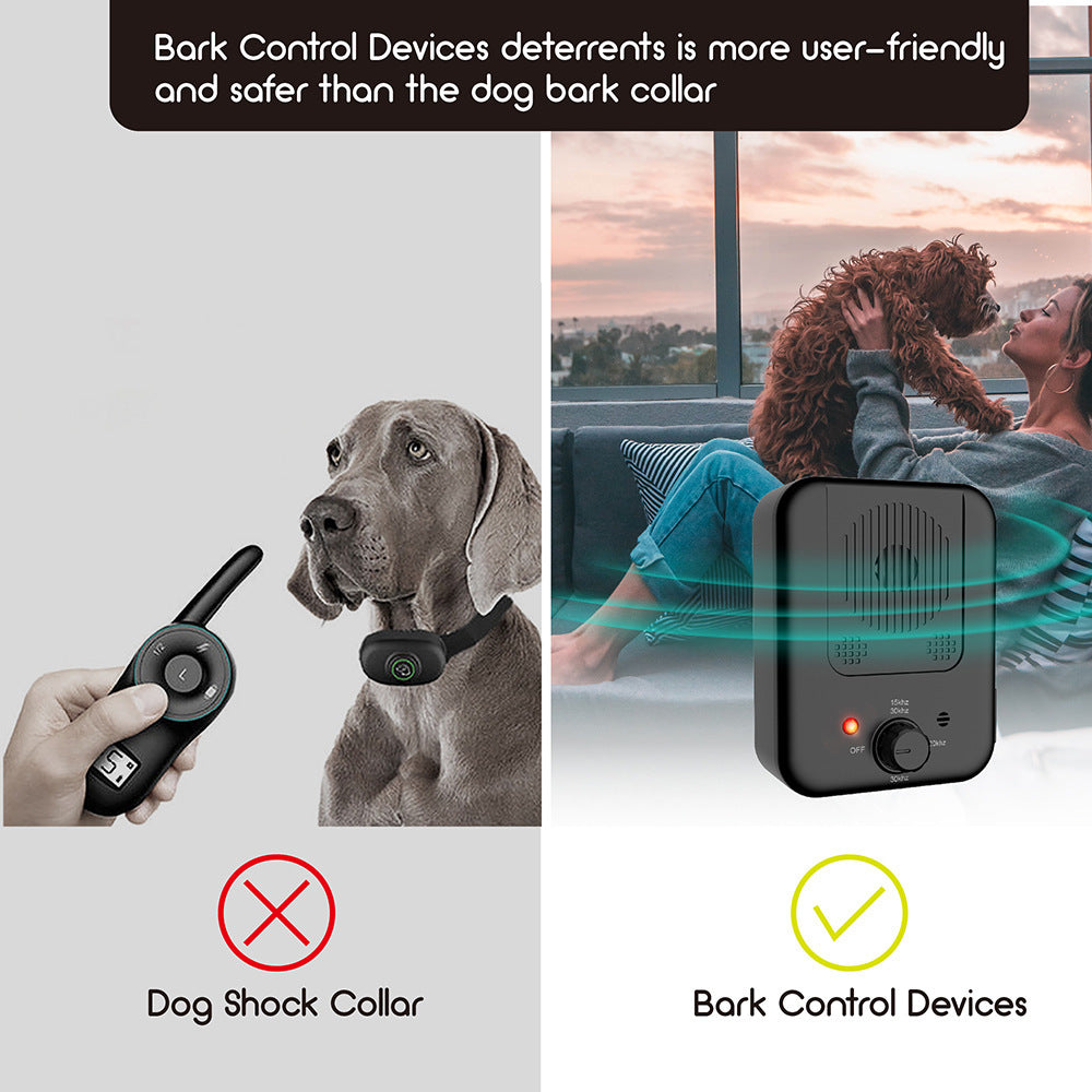 Pets Dog Anti Barking Device Pet Dog Ultrasonic Anti Barking Collars Repeller Outdoor Dogs Stop No Bark Control Training Device Supplies - Pimmbi