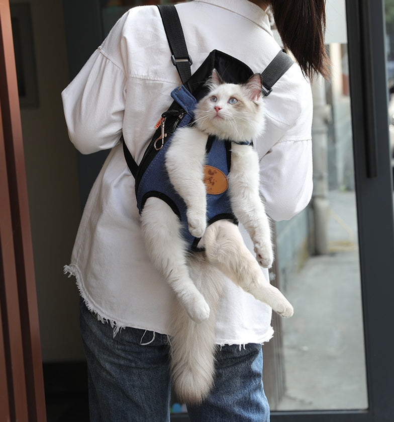 Portable cat backpack for spring outing - Pimmbi