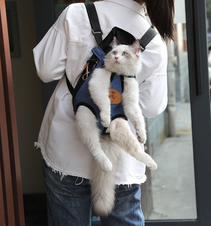 Portable cat backpack for spring outing - Pimmbi