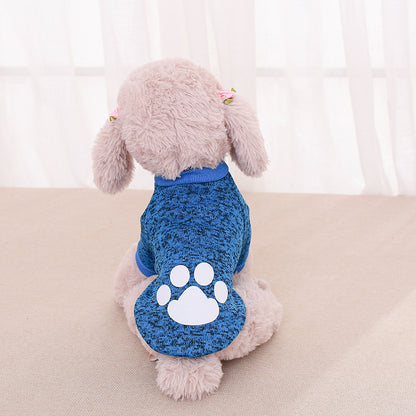 Clothing Pet Clothing Two-legged Sweater Teddy - Pimmbi