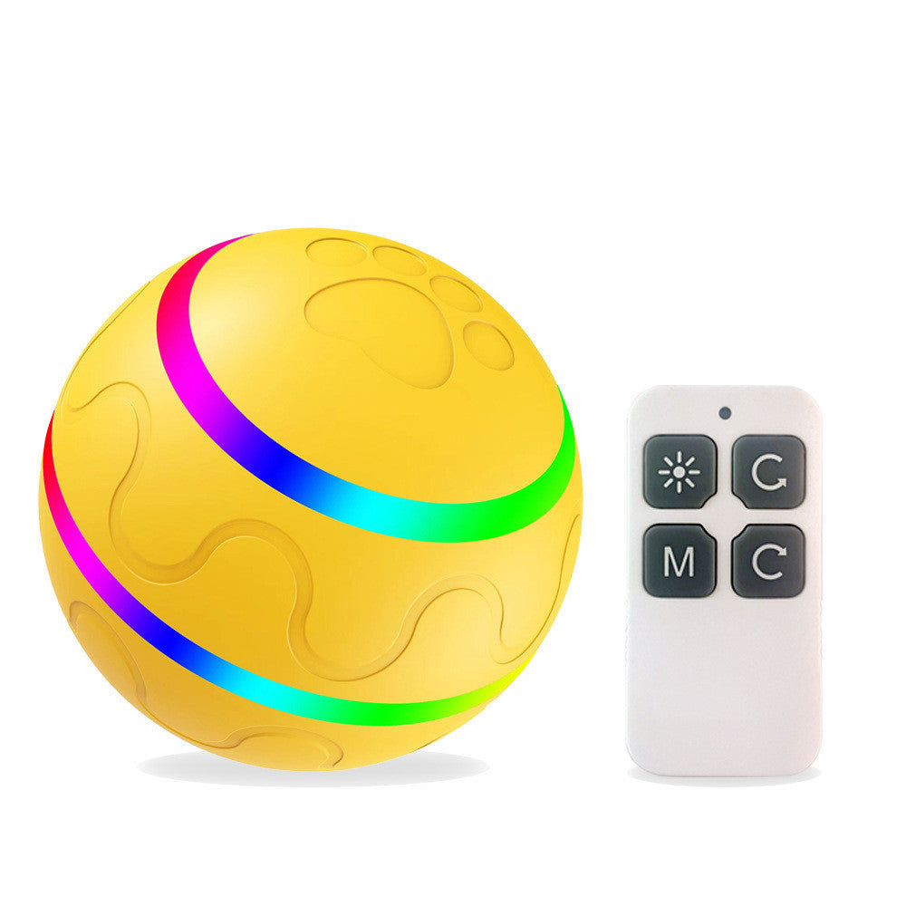 Pet New Cat Wicked Ball Toy Intelligent Ball USB Cat Toys Self Rotating Ball Automatic Rotation Ball - Pimmbi