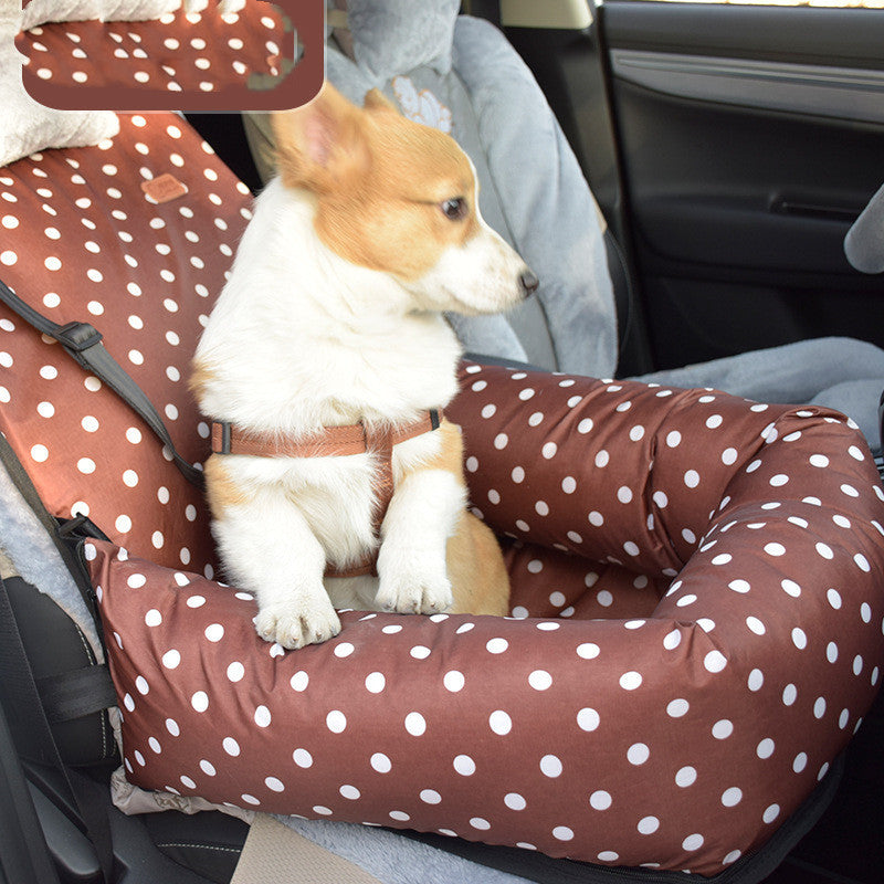 Car Kennel Pet Travel Car Seat Small And Medium-sized Dog Kennel Cushion Pets Supplies - Pimmbi