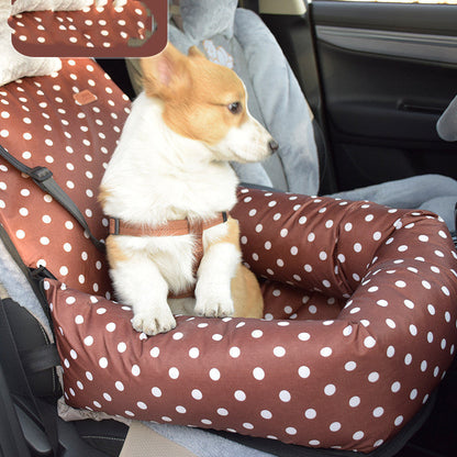 Car Kennel Pet Travel Car Seat Small And Medium-sized Dog Kennel Cushion Pets Supplies - Pimmbi