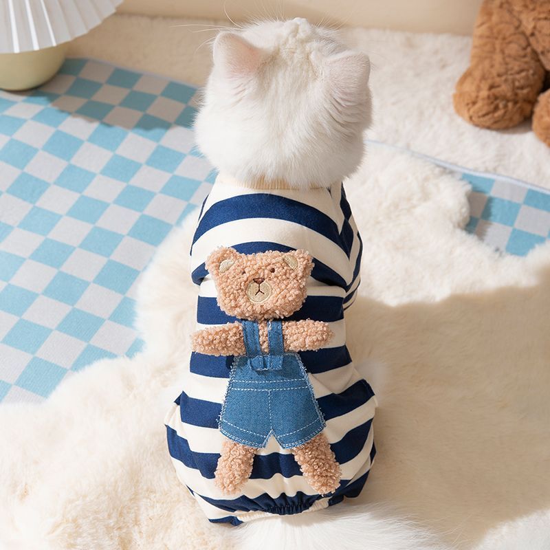 Cute Kitty Pet Clothes Anti-lint - Pimmbi