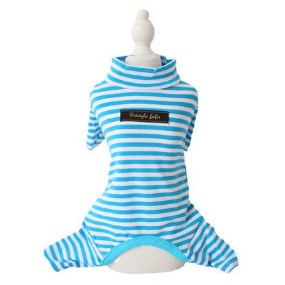 Cotton Eight-color Striped Pet Leggings - Pimmbi