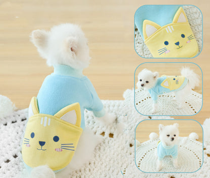 Puppy Dog Clothes Pomeranian Puppies Small Dogs Autumn Pet Autumn And Winter Sweater - Pimmbi