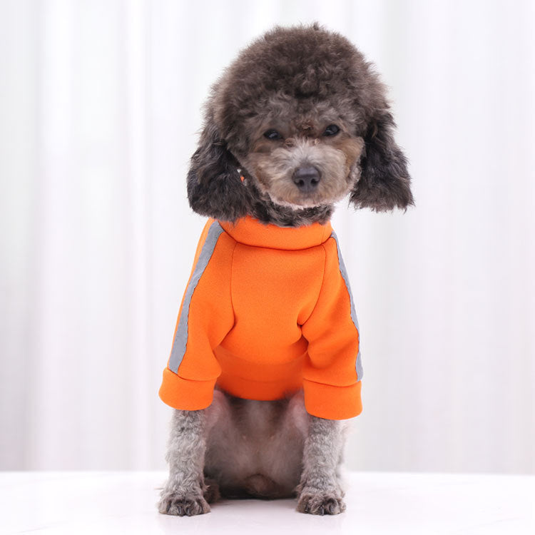 Tractionable Reflective Sweater Night Walking Dog Cat Pet Clothes - Pimmbi