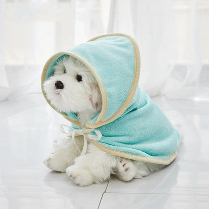 Microfiber Pet Quick-drying Bathrobe - Pimmbi
