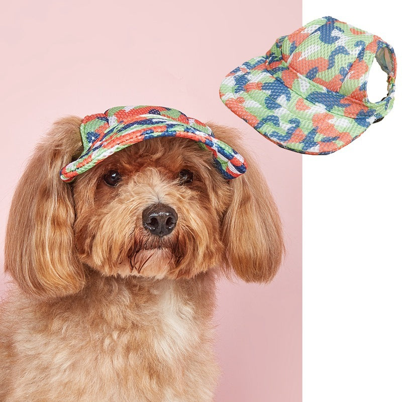 Pet Baseball Cap Leisure Sports Wind Sun Protection Sunshade - Pimmbi