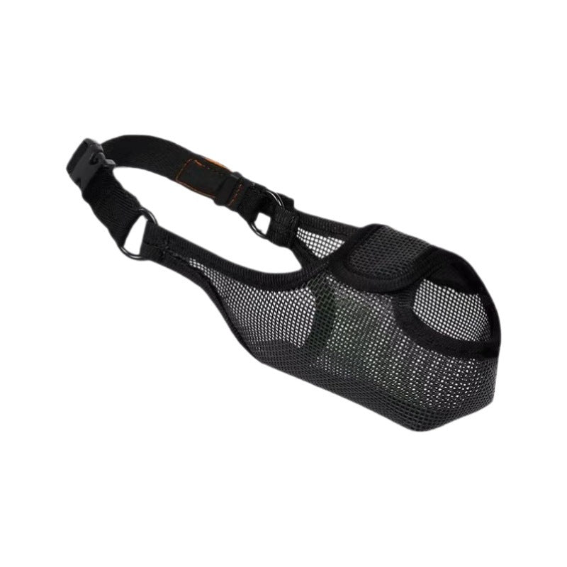 Pet Dog Muzzle Mask To Prevent It From Eating Randomly, Barking, And Biting. It's A Special Muzzle That Is Breathable And Has A Mesh Design - Pimmbi