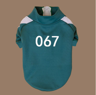 456 Digital Pet Clothes Cat Dog Coat Teddy Small And Medium-sized Dogs Sweater - Pimmbi