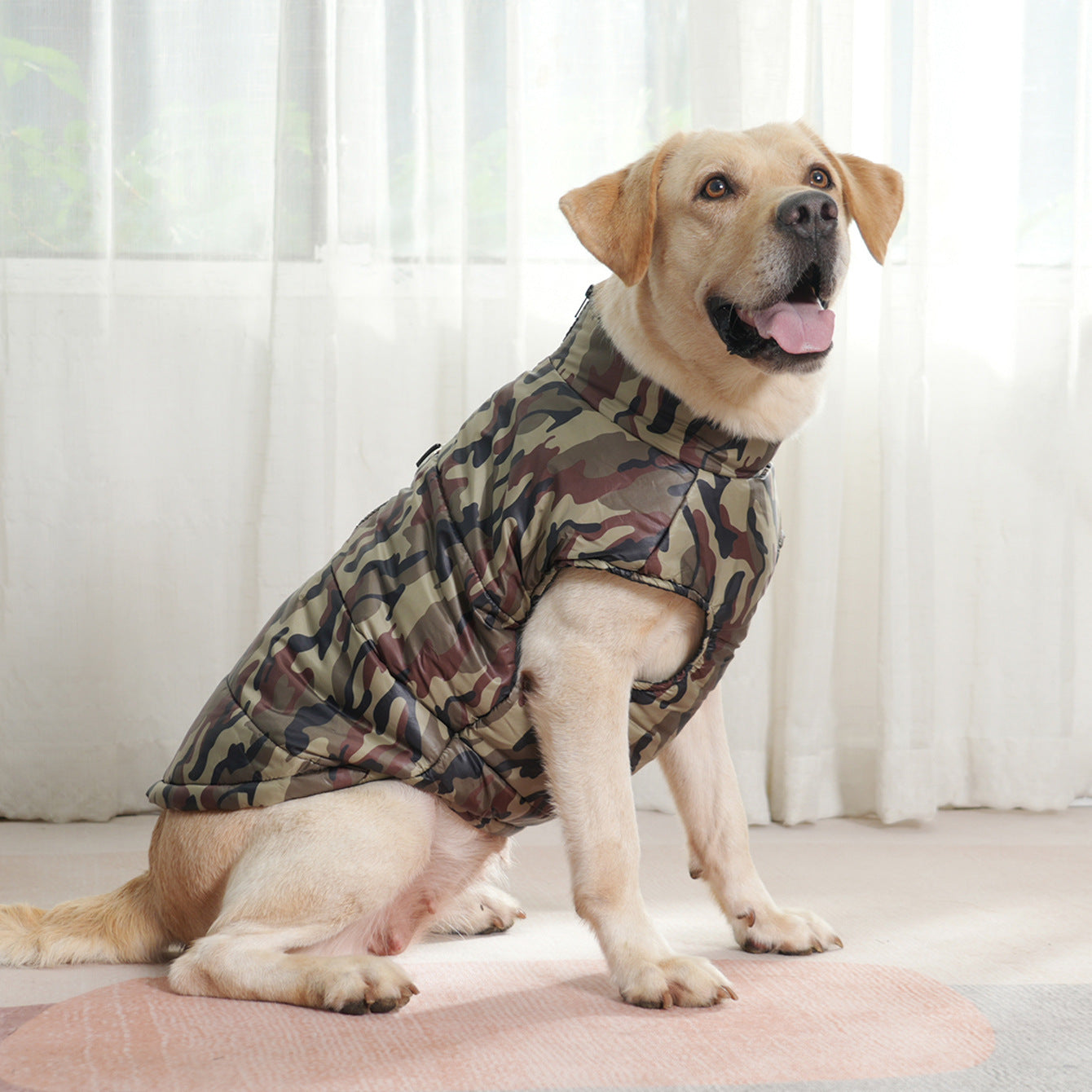 Pet Clothing Winter Thickened Dog Camouflage Clothes - Pimmbi