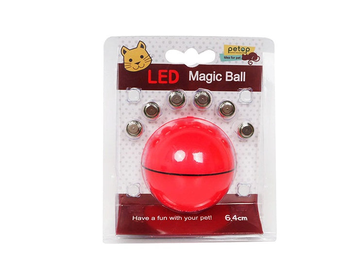 LED Laser Electronic Rolling Pet Funny Cat Toy Ball - Pimmbi