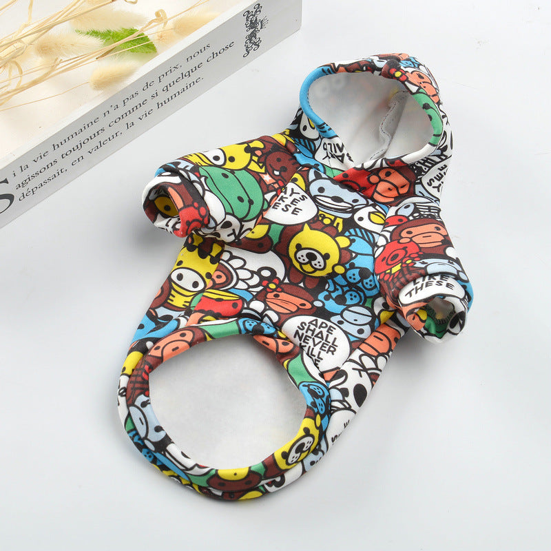 Pet thickened autumn and winter sweater - Pimmbi