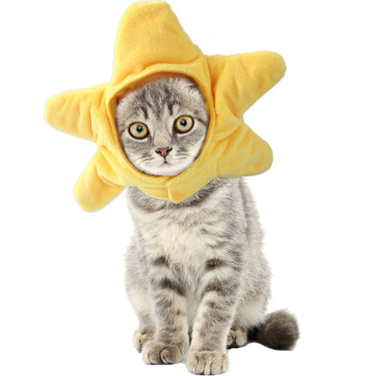 Curly Hair Pet Hat Cat Funny Dress Up Pet Products - Pimmbi