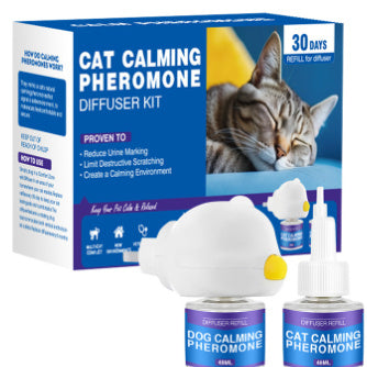 Pet Cat And Dog Anti-stress Mood Soothing Agent Aromatherapy Diffuser - Pimmbi