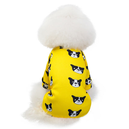 Pet Clothing Thick Version Four Legged - Pimmbi