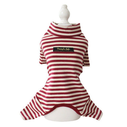 Cotton Eight-color Striped Pet Leggings - Pimmbi