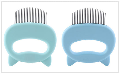 Pet Hair Removal Massaging Shell Comb