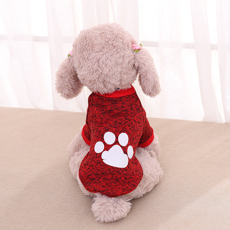 Clothing Pet Clothing Two-legged Sweater Teddy - Pimmbi
