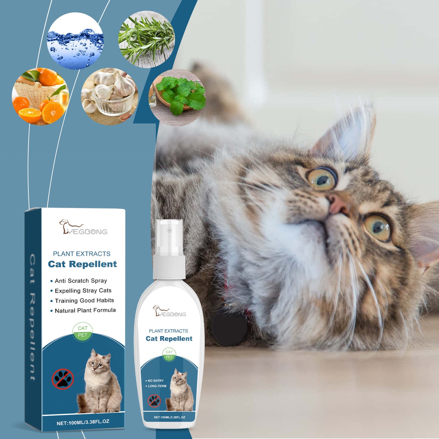 Pet Insect Repellent Prevent Cats From Going To Bed Spray - Pimmbi