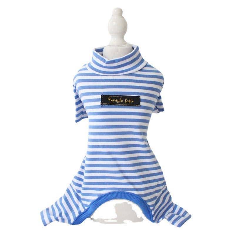 Cotton Eight-color Striped Pet Leggings - Pimmbi