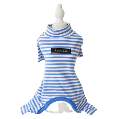 Cotton Eight-color Striped Pet Leggings - Pimmbi