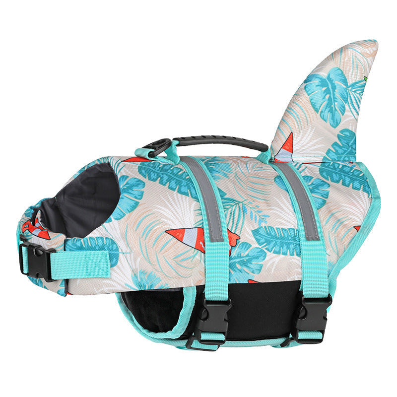 Shark Pet Life Vest Dog Swimming Clothes - Pimmbi
