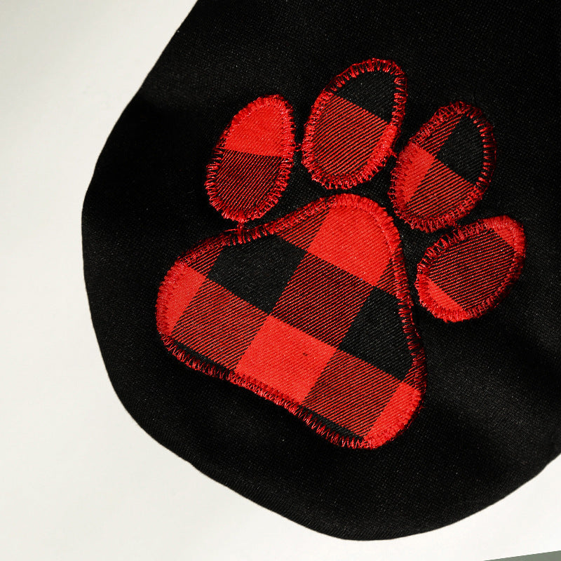 Autumn And Winter Small Medium And Large Dogs Love Plaid Dog Clothes - Pimmbi