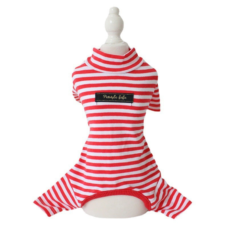 Cotton Eight-color Striped Pet Leggings - Pimmbi