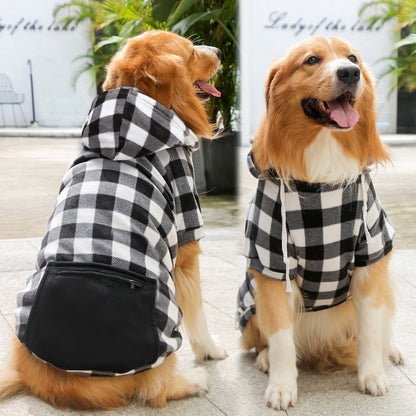 Fashion Pet Dog Simple Zipper Pocket Sweater - Pimmbi