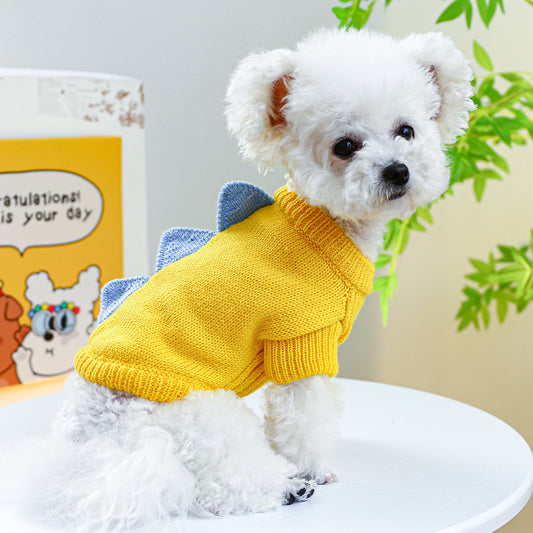 Pet Ring Dog Clothes Warm, Comfortable And Cute - Pimmbi