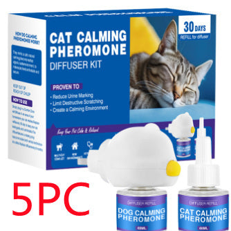 Pet Cat And Dog Anti-stress Mood Soothing Agent Aromatherapy Diffuser - Pimmbi