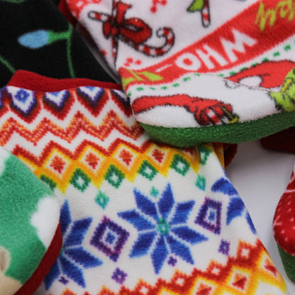 Christmas Dog Clothes Warm Fleece - Pimmbi