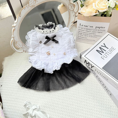 Pet Factory In Stock Wholesale Pet Dog Clothes Waltz Gauze Skirt - Pimmbi