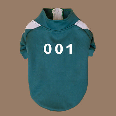 456 Digital Pet Clothes Cat Dog Coat Teddy Small And Medium-sized Dogs Sweater - Pimmbi