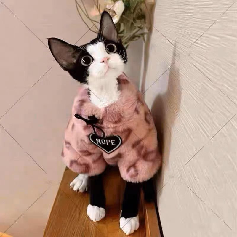 Puppy Clothes Thermal Extra Thick With Fleece Sweater - Pimmbi