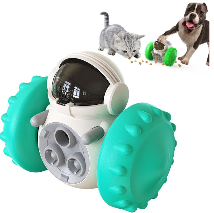 Cat And Dog Toys Slow Food Interactive Balance Car Multifunctional Fun Development Smart Pet Feeding Dog Toy Car Pets Products - Pimmbi