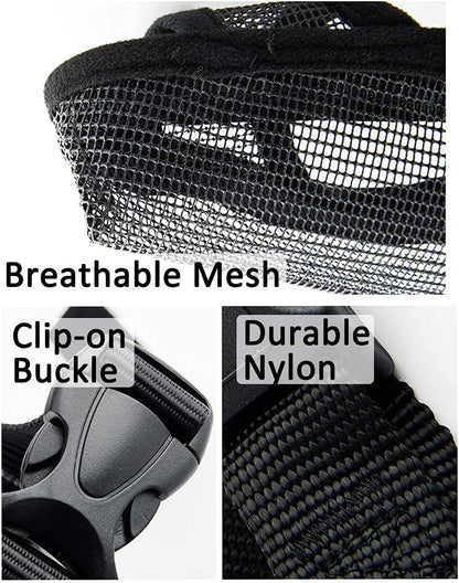 Breathable Mesh Muzzle For Dogs Anti-bite Anti-barking Anti-eating Anti-barking For Large Medium And Small Dogs - Pimmbi