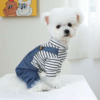 Pet Clothes Dog Clothing Cute Bear - Pimmbi
