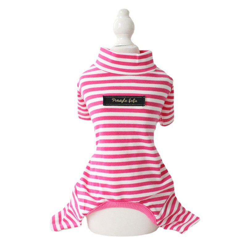 Cotton Eight-color Striped Pet Leggings - Pimmbi