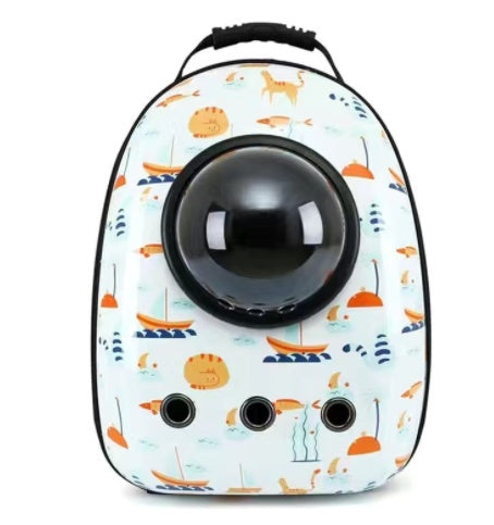 Pet Bag Out Portable Space Bag Cat Bag Dog Bag Pet Shoulders Pet Backpack Pet Supplies - Pimmbi