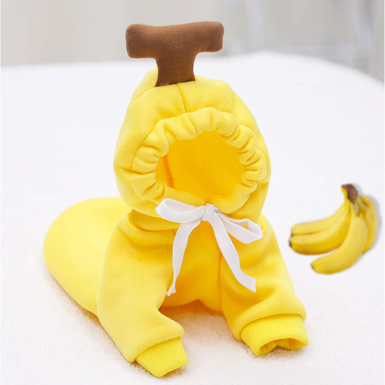 Hooded Sweater Apricot Elk Pet Clothes - Pimmbi