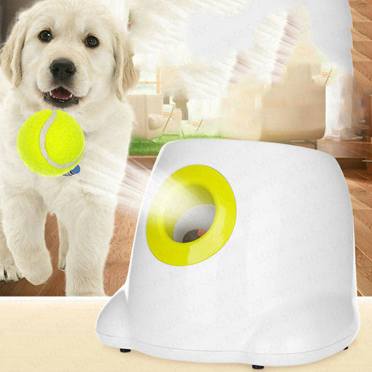 Dog Pet Automatic Interactive Ball Launcher - Pimmbi