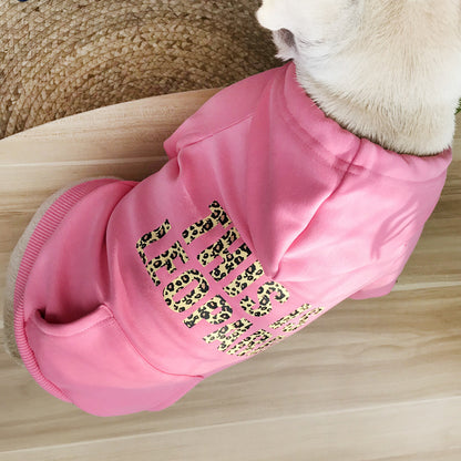 Warm Pet Clothing Plus Fleece Dog Sweater - Pimmbi