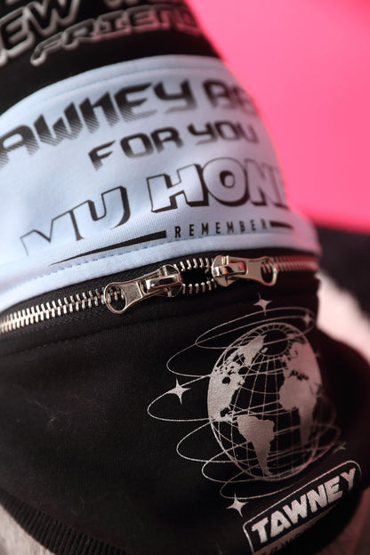 Dog Clothes Stitching Zipper Pullover Sweater - Pimmbi