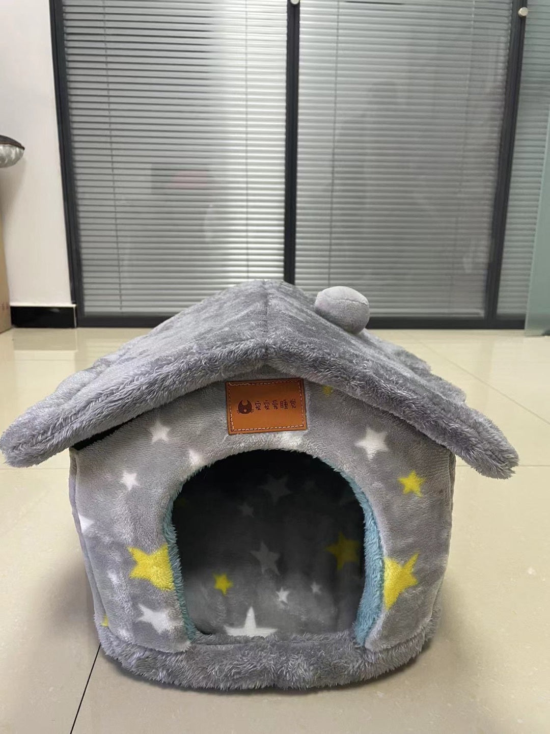 Foldable Dog House Pet Cat Bed Winter Dog Villa Sleep Kennel Removable Nest Warm Enclosed Cave Sofa Pets Supplies - Pimmbi