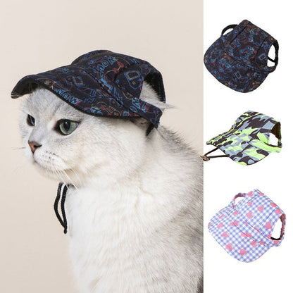 Pet Baseball Cap Leisure Sports Wind Sun Protection Sunshade - Pimmbi