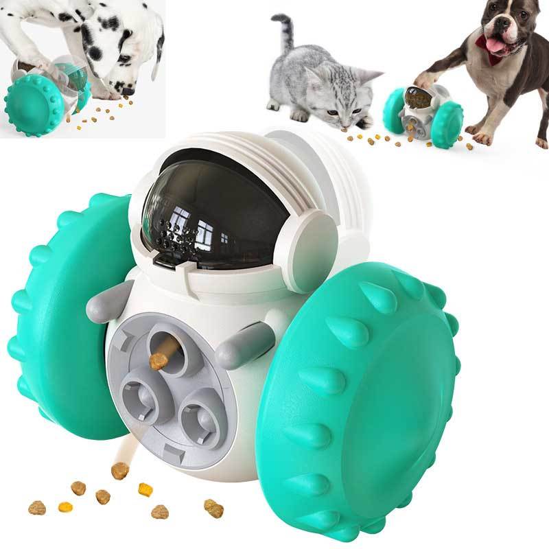Cat And Dog Toys Slow Food Interactive Balance Car Multifunctional Fun Development Smart Pet Feeding Dog Toy Car Pets Products - Pimmbi